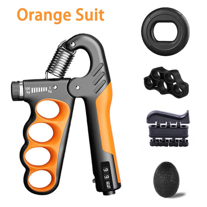 Adjustable Grip Strengthener for Hand and Wrist - 5-60/100/150Kg Muscle Recovery and Fitness Exercise Tool